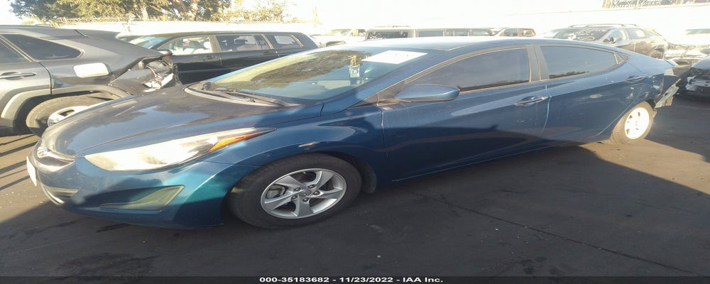 KMHDH4AE0FU458842 2015 HYUNDAI ELANTRA photo no. 2