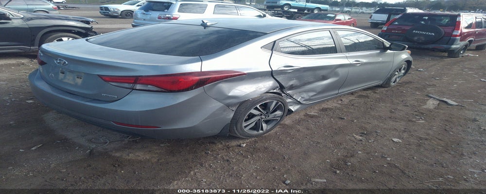 KMHDH4AEXFU326140 2015 HYUNDAI ELANTRA photo no. 4