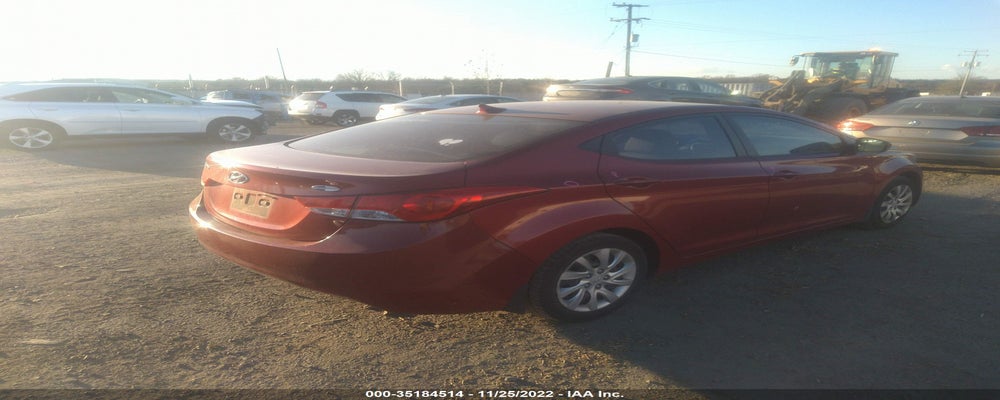 KMHDH4AE3CU296359 2012 HYUNDAI ELANTRA photo no. 4