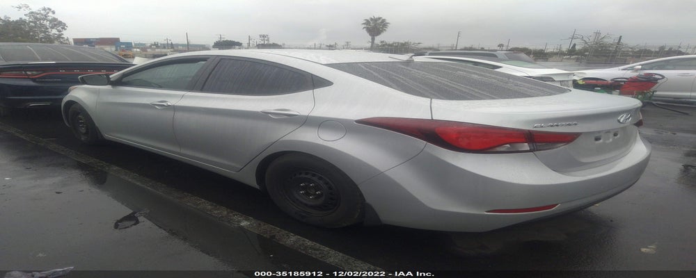 5NPDH4AE9GH657968 2016 HYUNDAI ELANTRA photo no. 3