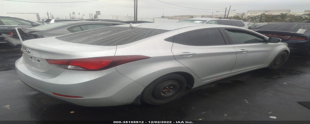 5NPDH4AE9GH657968 2016 HYUNDAI ELANTRA photo no. 4