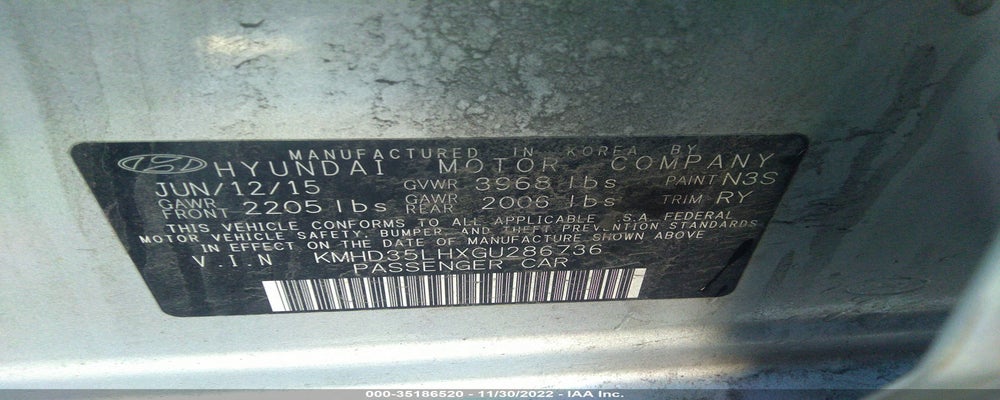 KMHD35LHXGU286736 2016 HYUNDAI ELANTRA GT photo no. 9
