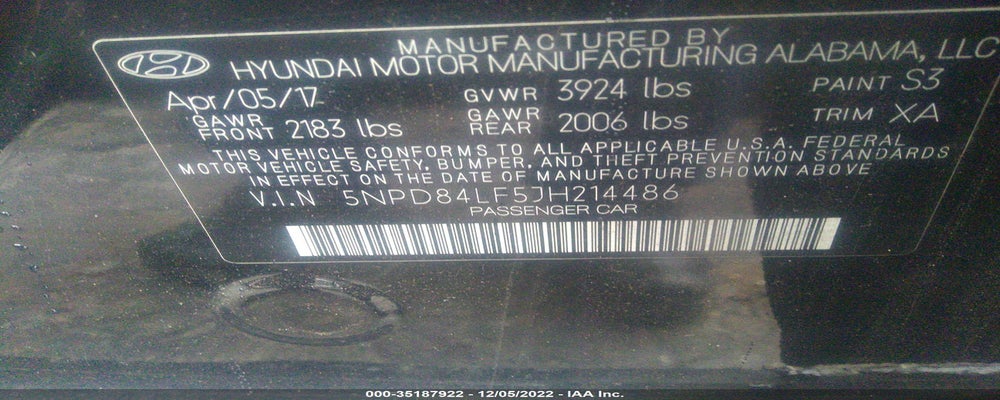 5NPD84LF5JH214486 2018 HYUNDAI ELANTRA photo no. 9