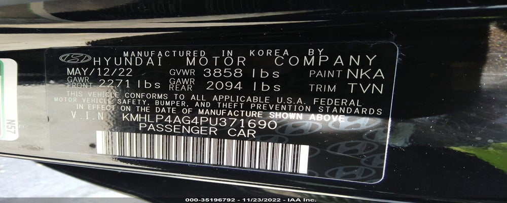 KMHLP4AG4PU371690 2023 HYUNDAI ELANTRA photo no. 9