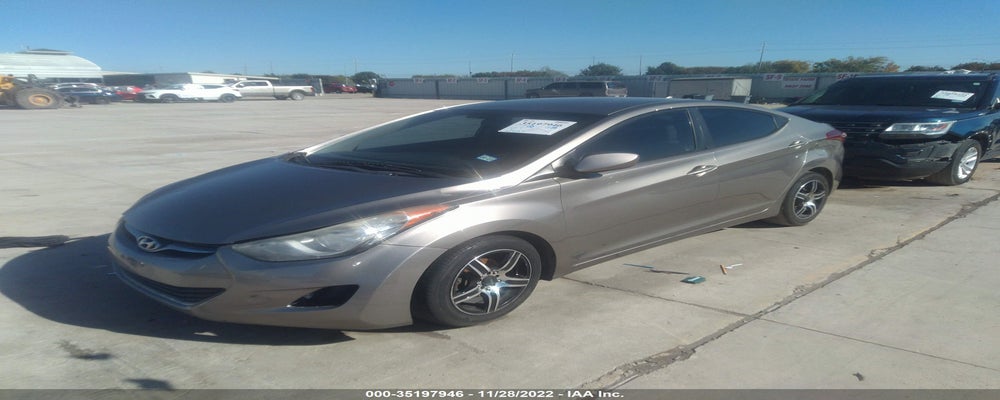 5NPDH4AE9DH297936 2013 HYUNDAI ELANTRA photo no. 2
