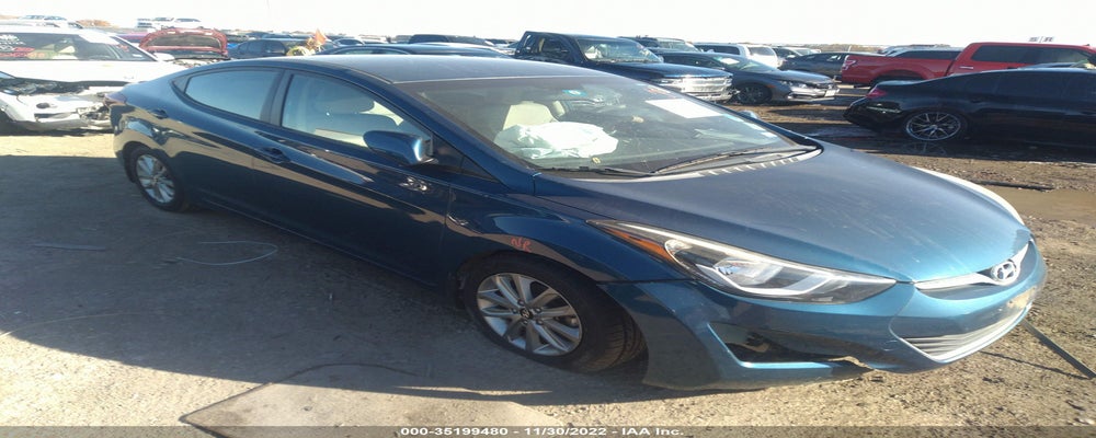 KMHDH4AE3EU186057 2014 HYUNDAI ELANTRA photo no. 2