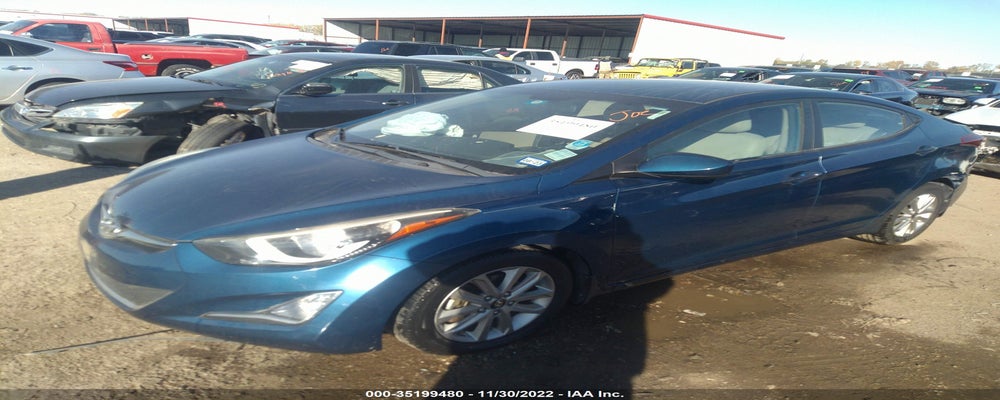 KMHDH4AE3EU186057 2014 HYUNDAI ELANTRA photo no. 2
