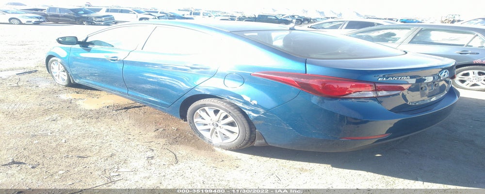 KMHDH4AE3EU186057 2014 HYUNDAI ELANTRA photo no. 3