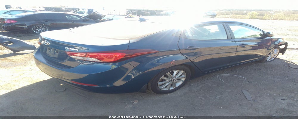 KMHDH4AE3EU186057 2014 HYUNDAI ELANTRA photo no. 4