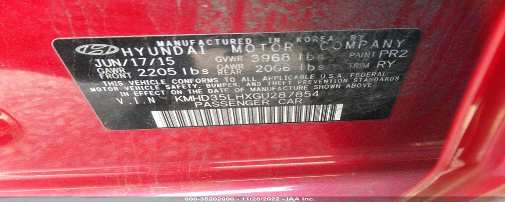 KMHD35LHXGU287854 2016 HYUNDAI ELANTRA GT photo no. 9