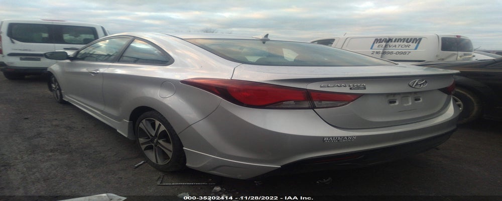 KMHDH6AH4EU026890 2014 HYUNDAI ELANTRA COUPE photo no. 3