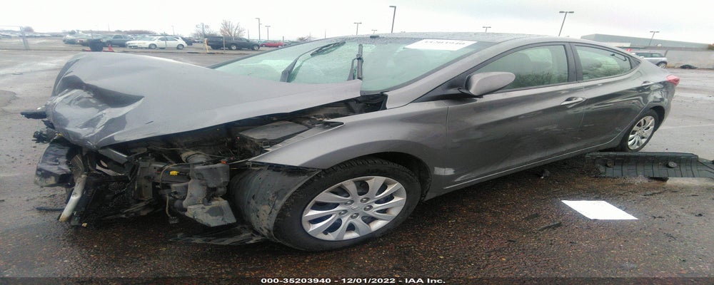 5NPDH4AEXCH141421 2012 HYUNDAI ELANTRA photo no. 2
