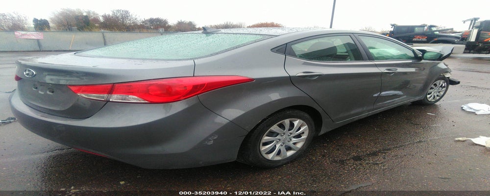 5NPDH4AEXCH141421 2012 HYUNDAI ELANTRA photo no. 4