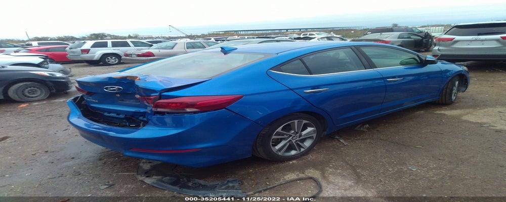 KMHD84LF1HU076408 2017 HYUNDAI ELANTRA photo no. 4