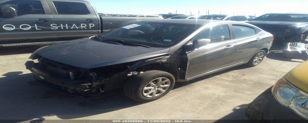 KMHCT4AE3EU667968 2014 HYUNDAI ACCENT photo no. 2