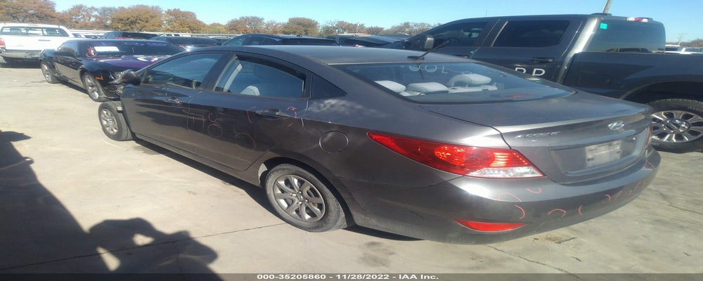 KMHCT4AE3EU667968 2014 HYUNDAI ACCENT photo no. 3