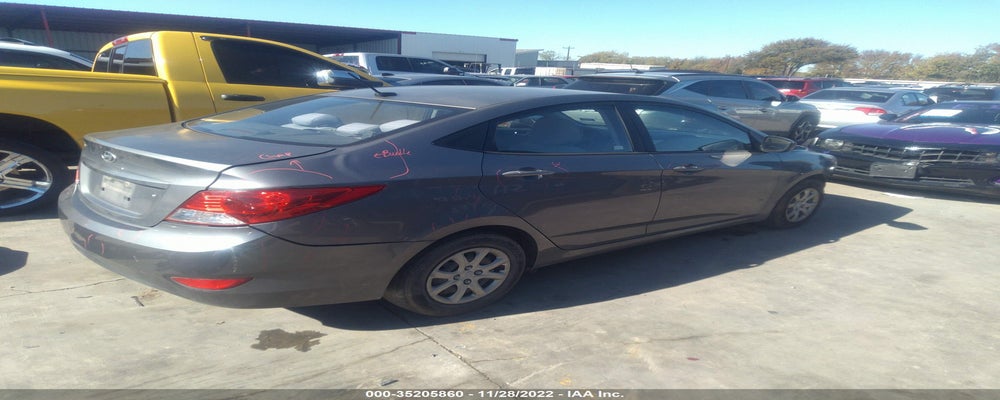 KMHCT4AE3EU667968 2014 HYUNDAI ACCENT photo no. 4