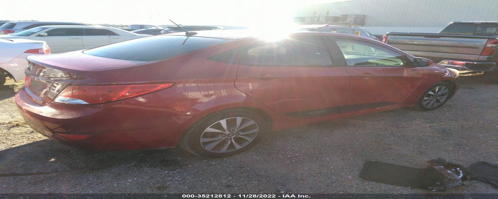 KMHCU4AE6FU822589 2015 HYUNDAI ACCENT photo no. 4