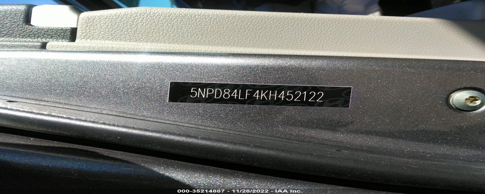 5NPD84LF4KH452122 2019 HYUNDAI ELANTRA photo no. 9