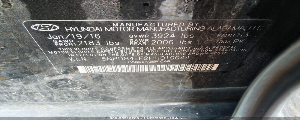 5NPD84LF2HH010044 2017 HYUNDAI ELANTRA photo no. 9