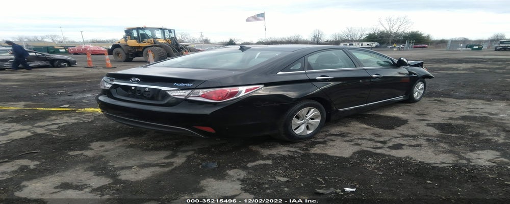 KMHEC4A45EA117821 2014 HYUNDAI SONATA HYBRID photo no. 4
