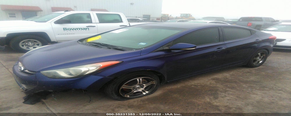 5NPDH4AE6CH089799 2012 HYUNDAI ELANTRA photo no. 2