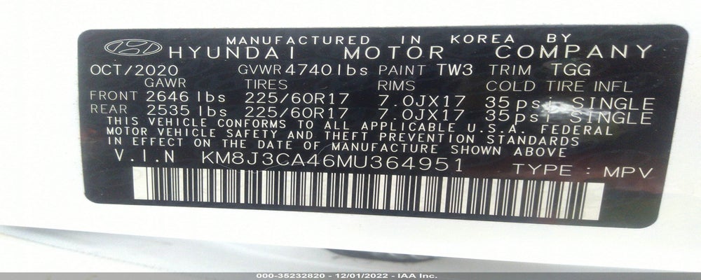 KM8J3CA46MU364951 2021 HYUNDAI TUCSON photo no. 9