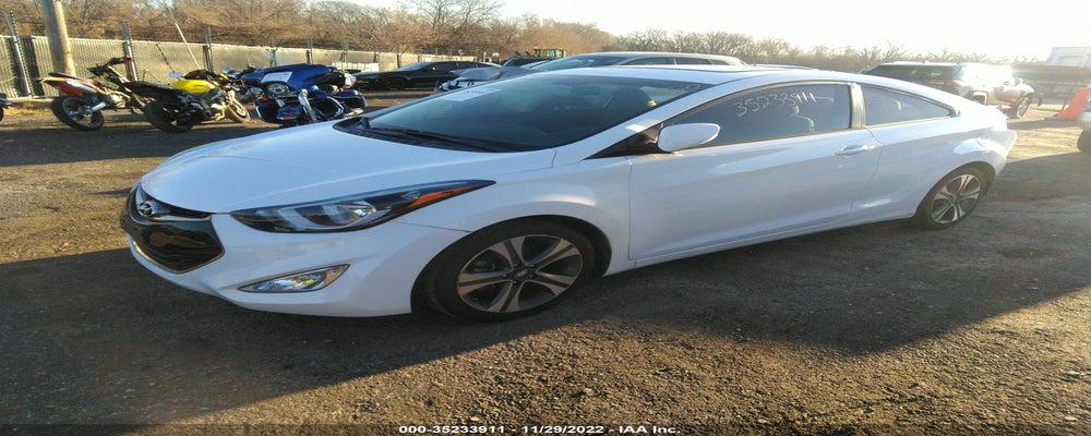 KMHDH6AH0EU026191 2014 HYUNDAI ELANTRA COUPE photo no. 2