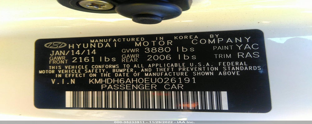 KMHDH6AH0EU026191 2014 HYUNDAI ELANTRA COUPE photo no. 9