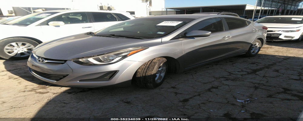 5NPDH4AE8FH580606 2015 HYUNDAI ELANTRA photo no. 2