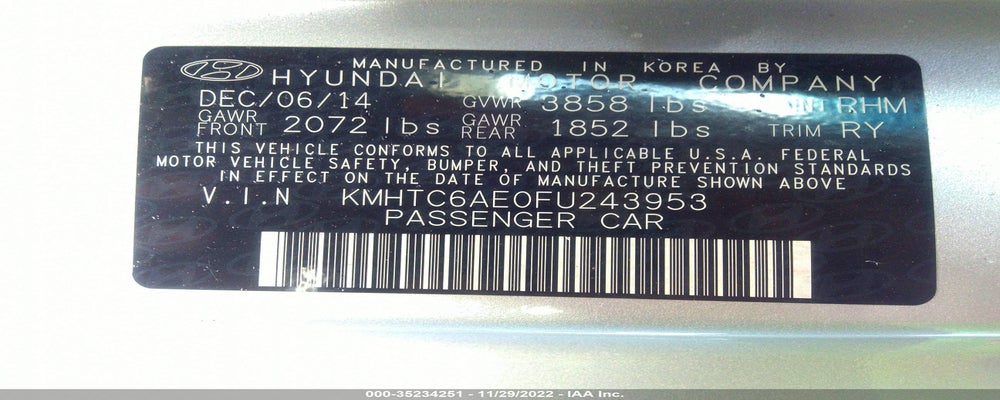 KMHTC6AE0FU243953 2015 HYUNDAI VELOSTER photo no. 9