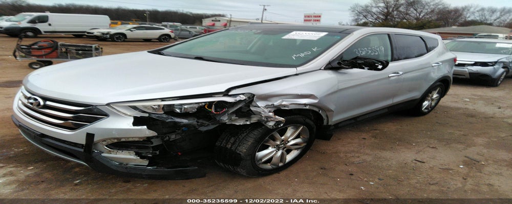 5XYZW3LA4DG018271 2013 HYUNDAI SANTA FE photo no. 2