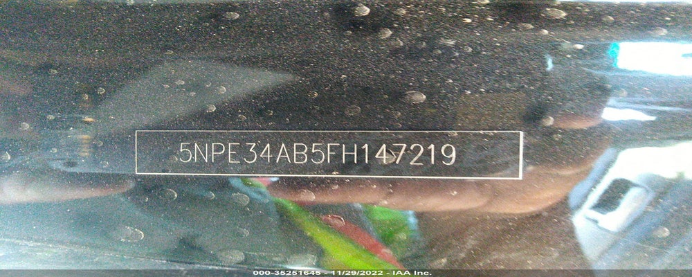 5NPE34AB5FH147219 2015 HYUNDAI SONATA photo no. 9