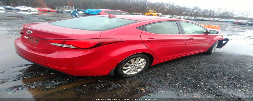 KMHDH4AEXFU445497 2015 HYUNDAI ELANTRA photo no. 4