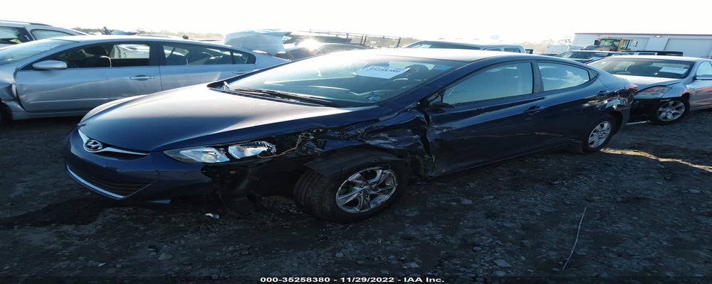 5NPDH4AE9FH648492 2015 HYUNDAI ELANTRA photo no. 2