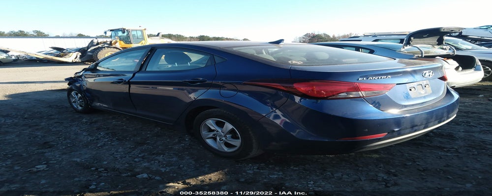 5NPDH4AE9FH648492 2015 HYUNDAI ELANTRA photo no. 3