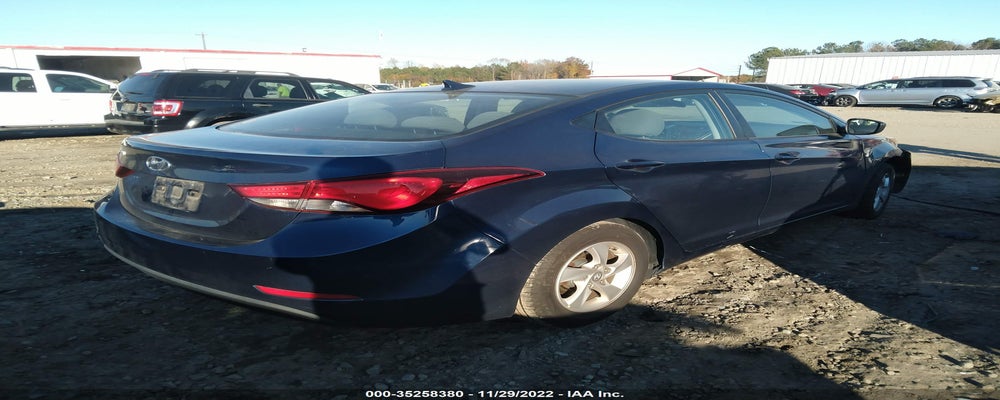 5NPDH4AE9FH648492 2015 HYUNDAI ELANTRA photo no. 4