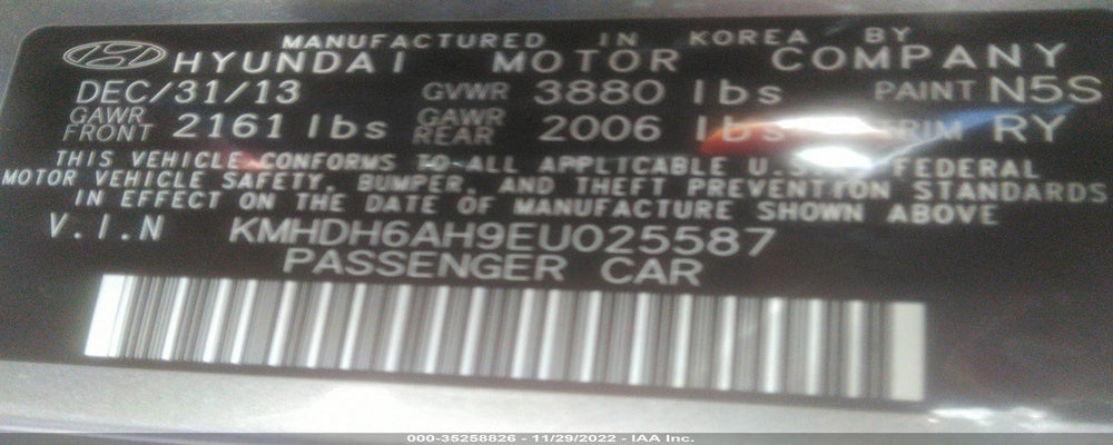 KMHDH6AH9EU025587 2014 HYUNDAI ELANTRA COUPE photo no. 9