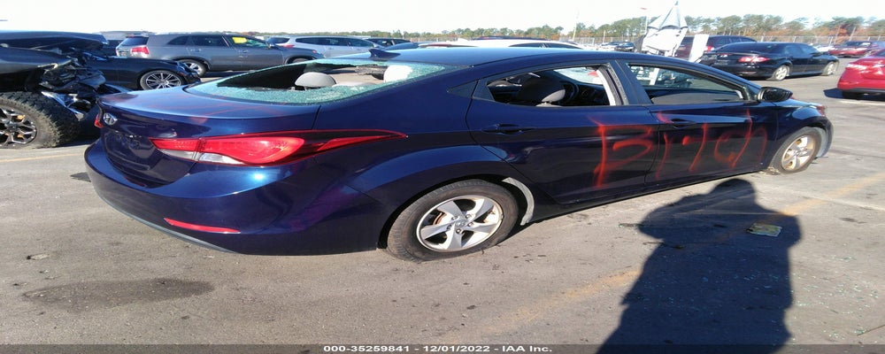 5NPDH4AEXEH529283 2014 HYUNDAI ELANTRA photo no. 4