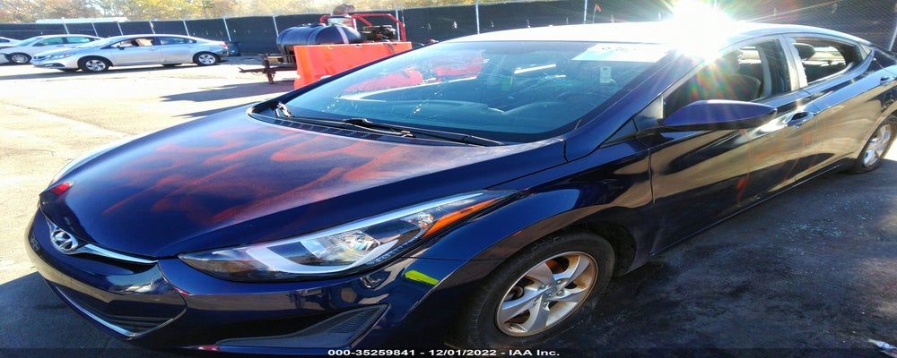 5NPDH4AEXEH529283 2014 HYUNDAI ELANTRA photo no. 6
