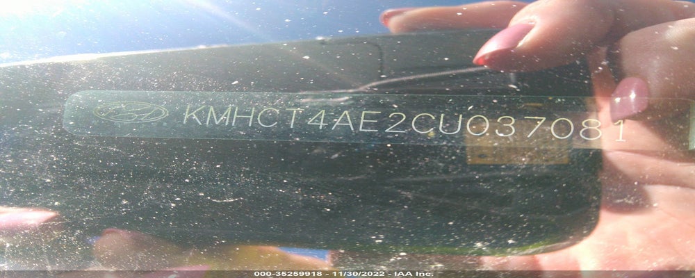 KMHCT4AE2CU037081 2012 HYUNDAI ACCENT photo no. 9