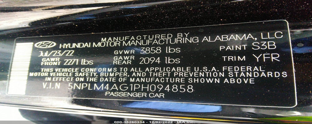 5NPLM4AG1PH094858 2023 HYUNDAI ELANTRA photo no. 9