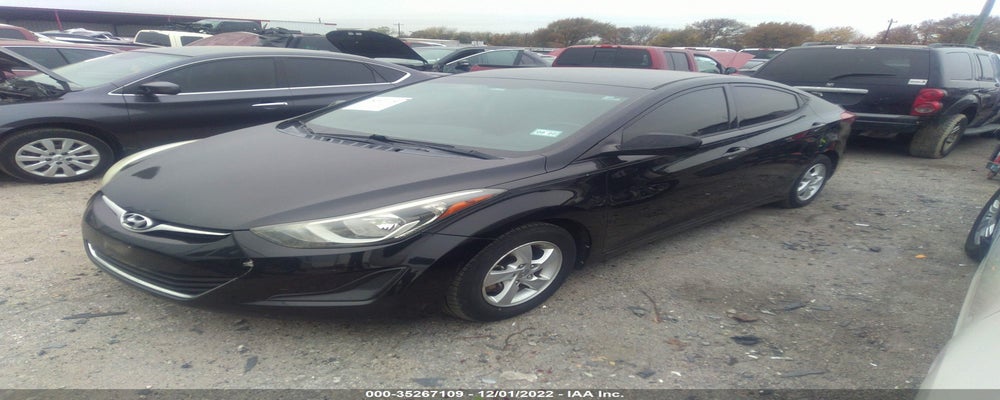 5NPDH4AE4EH474300 2014 HYUNDAI ELANTRA photo no. 2
