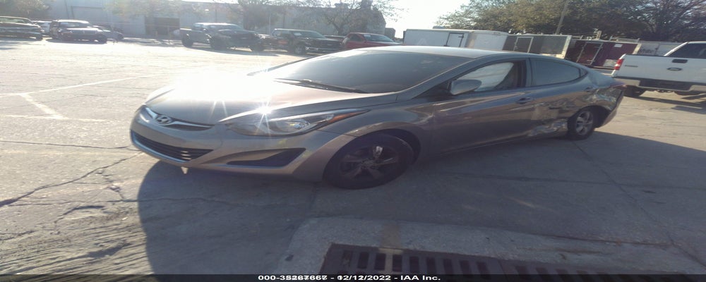 5NPDH4AEXEH527856 2014 HYUNDAI ELANTRA photo no. 2