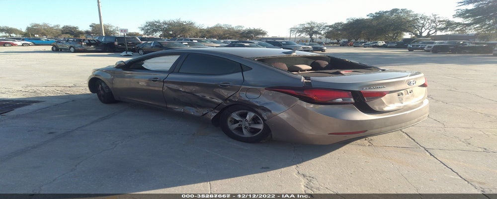 5NPDH4AEXEH527856 2014 HYUNDAI ELANTRA photo no. 3