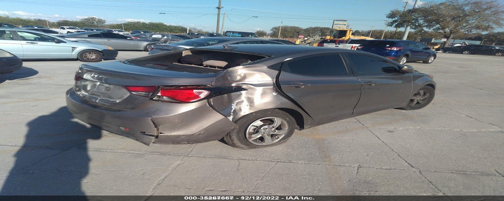 5NPDH4AEXEH527856 2014 HYUNDAI ELANTRA photo no. 4