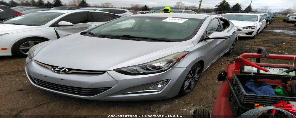 5NPDH4AE6EH491115 2014 HYUNDAI ELANTRA photo no. 2