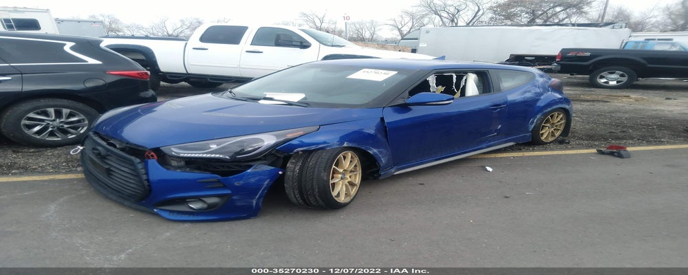 KMHTC6AE1EU183048 2014 HYUNDAI VELOSTER photo no. 2