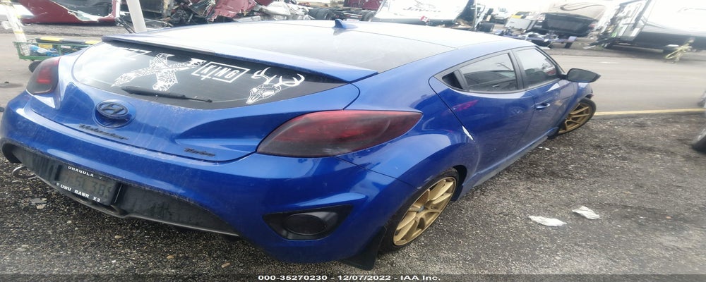 KMHTC6AE1EU183048 2014 HYUNDAI VELOSTER photo no. 4