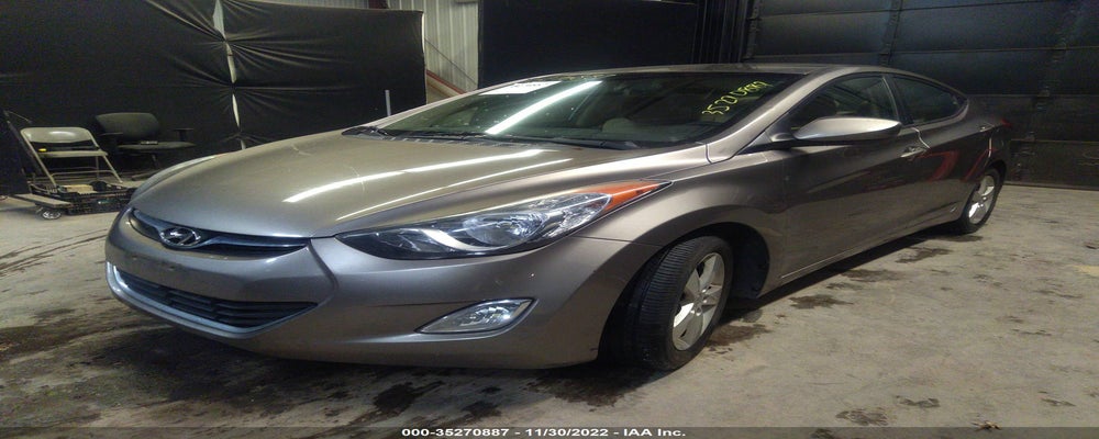 5NPDH4AE0CH086350 2012 HYUNDAI ELANTRA photo no. 2
